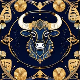 Taurus zodiac symbol