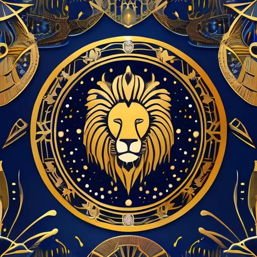 Leo zodiac symbol